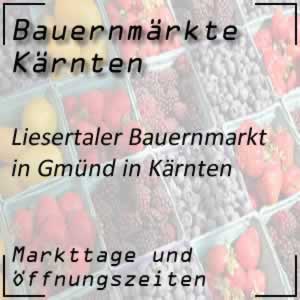 Liesertaler Bauernmarkt Gmünd in Kärnten