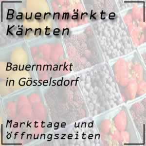 Bauernmarkt Gösselsdorf mit den Öffnungszeiten