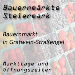 Bauernmarkt Gratwein-Straßengel mit den Markttagen