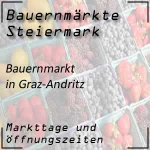 Bauernmarkt Graz-Andritz mit den Markttagen