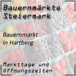 Bauernmarkt Hartberg mit den Öffnungszeiten