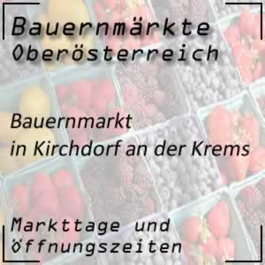 Bauernmarkt Kirchdorf an der Krems mit den Markttagen