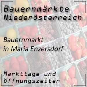 Bauernmarkt Maria Enzersdorf mit den Markttagen
