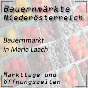 Bauernmarkt Maria Laach mit den Öffnungszeiten