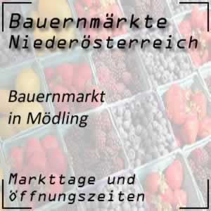 Bauernmarkt in Mödling mit den Markttagen