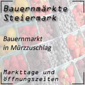 Bauernmarkt Mürzzuschlag mit den Öffnungszeiten