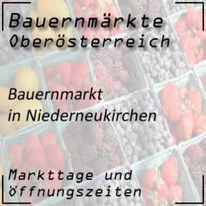 Bauernmarkt Niederneukirchen mit den Öffnungszeiten