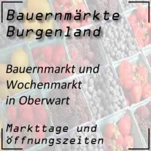 Bauernmarkt Oberwart mit den Öffnungszeiten