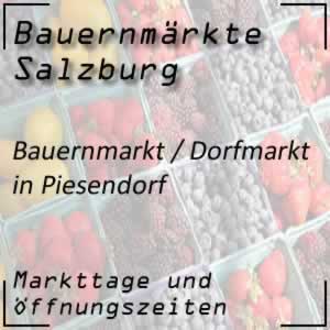 Bauernmarkt Piesendorf mit den Öffnungszeiten