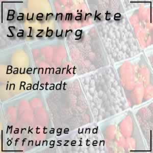 Bauernmarkt Radstadt mit den Öffnungszeiten