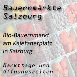 Bauernmarkt Salzburg am Kajetanerplatz