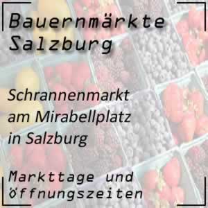 Schrannenmarkt Salzburg Mirabellplatz