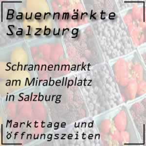 Schrannenmarkt Salzburg Mirabellplatz