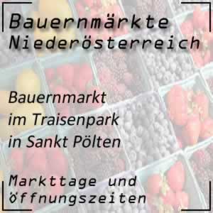 Bauernmarkt im Traisenpark in Sankt Pölten