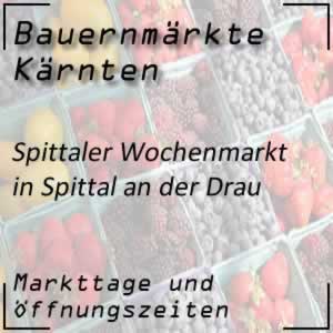 Spittaler Wochenmarkt in Spittal an der Drau