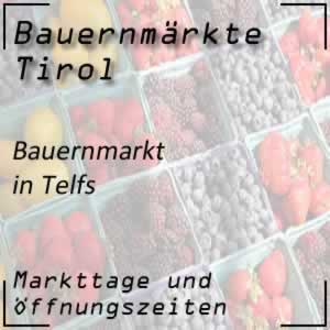 Bauernmarkt Telfs mit den Öffnungszeiten