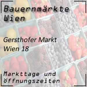 Bauernmarkt Gersthofer Markt mit den Öffnungszeiten