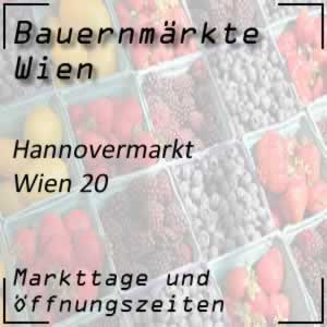 Bauernmarkt Hannovermarkt mit den Öffnungszeiten