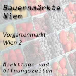 Vorgartenmarkt mit den Öffnungszeiten