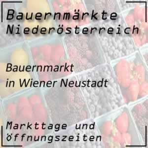 Bauernmarkt Wiener Neustadt mit den Öffnungszeiten