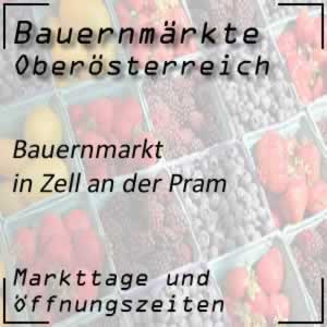 Bauernmarkt Zell an der Pram mit den Öffnungszeiten