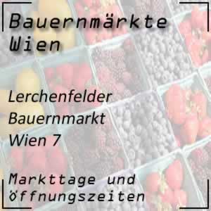 Lerchenfelder Bauernmarkt Wien mit Markttage