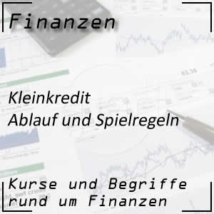 Ablauf beim Kleinkredit