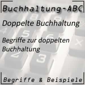 Buchhaltung Begriffe doppelte Buchhaltung