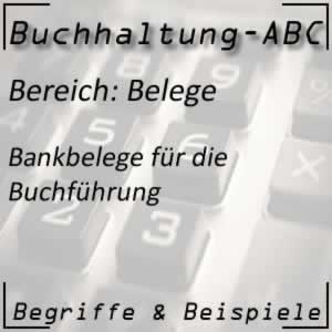 Belege: Bankbelege