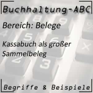 Buchhaltung Belege: Kassabuch