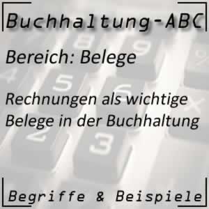 Buchhaltung Belege: Rechnungen