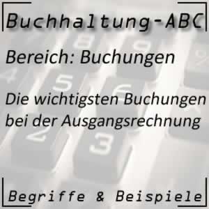 Buchhaltung Buchen bei Ausgangsrechnung