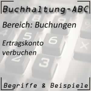 Buchhaltung Buchen am Ertragskonto