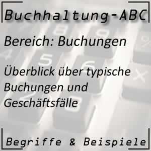 Buchhaltung Buchungsbeispiele