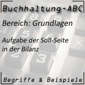 Buchhaltung Soll-Seite