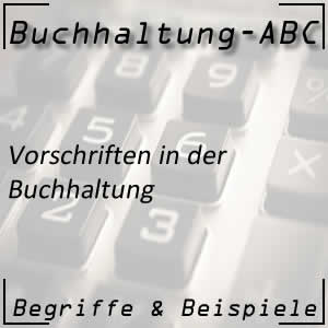 Vorschriften in der Buchhaltung