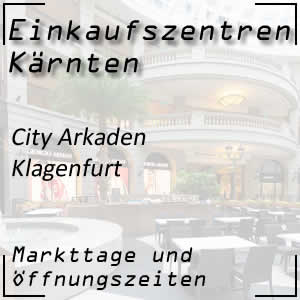 Einkaufszentrum City Arkaden Klagenfurt