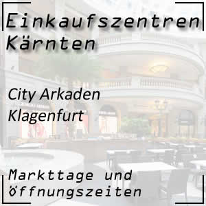 Einkaufszentrum City Arkaden Klagenfurt