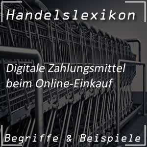 Digitale Zahlungsmittel