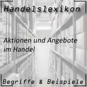 Aktionen im Handel