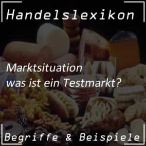 Testmarkt im Handel