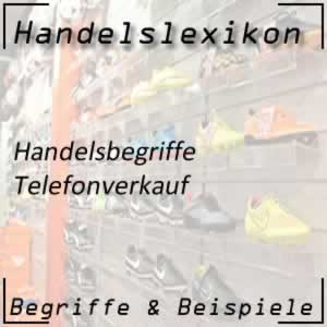 Telefonverkauf im Handel