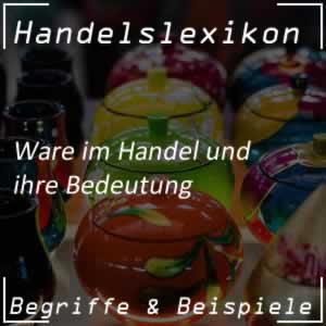 Ware im Handel