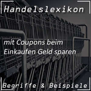 mit Coupons Geld sparen