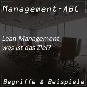 Lean Management für schlankes Unternehmen
