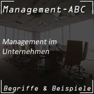 Management und Managementbegriffe