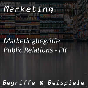 Public Relations oder auch PR