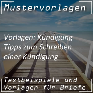 Tipps zum Schreiben einer Kündigung