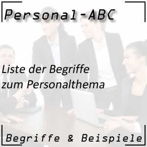 Liste der Personalbegriffe