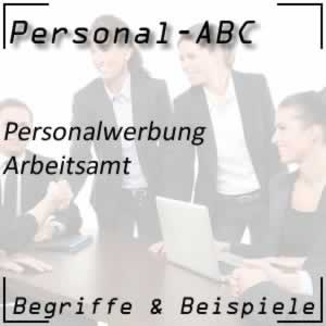 neue Mitarbeiter durch Arbeitsamt finden